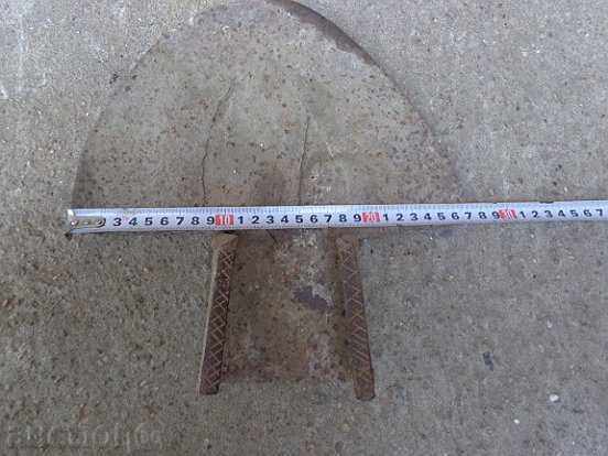 Delivery of Old wrought plow with engravings, plow, lemish Delivery of Old wrought plow with engravings, plow, lemish