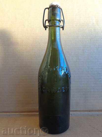 Old bottle American cider bottle with stopper - 6 Old bottle American cider bottle with stopper - 6