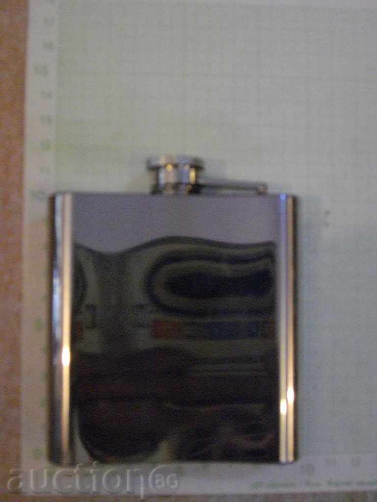 Metal pocket for alcohol for pocket with price 15.00 BGN | € 7.67