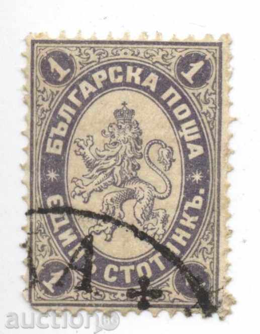 1882 - Μεγάλη λιοντάρι - Edina stotinka