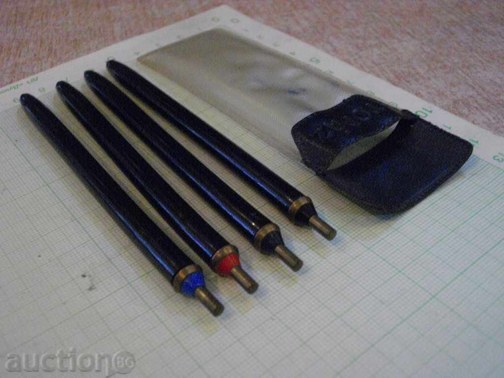 Auction  Chemicals color "TOPAZ" set old