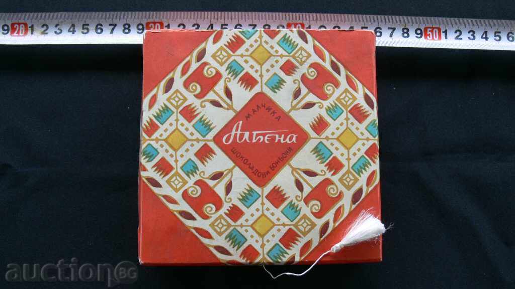 ΠΑΛΙΑ κουτί σοκολατάκια «Malchika» Αλμπένα