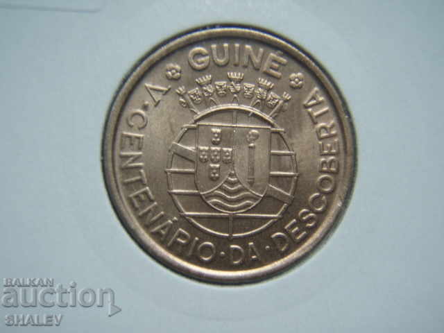 1 Escudo 1946 Portuguese Guinea / Порт. Гвинея (RARE) - Unc - 6
