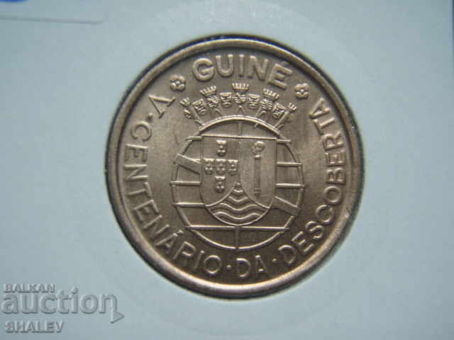 1 Escudo 1946 Portuguese Guinea / Port. Guinea (RARE) - Unc - 7 1 Escudo 1946 Portuguese Guinea / Port. Guinea (RARE) - Unc - 7