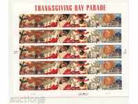 Чисти марки Парад за деня на благодарността 2009 от САЩ