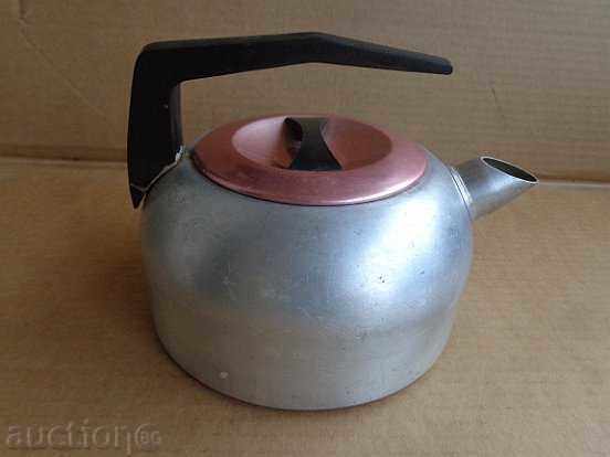 An old kettle, a cauldron, a kettle, a GDR period