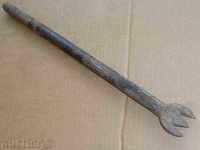 Old profile cutter, chisel for stone or woodcarving