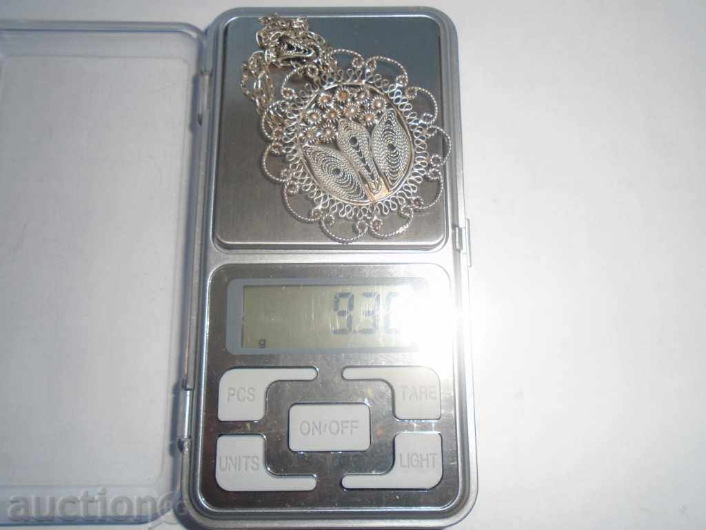 SILVER OLIVE SILVER COLOR, MEDALON / FILIGRANE - 6 SILVER OLIVE SILVER COLOR, MEDALON / FILIGRANE - 6