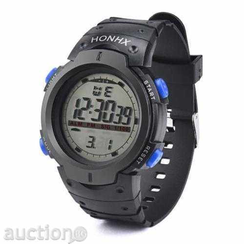 A new sports watch stopwatch and other black son features