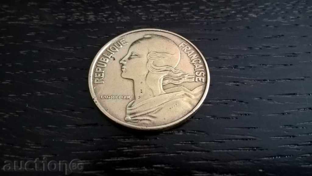 Delivery of Coin - France - 20 centimeters 1963 Delivery of Coin - France - 20 centimeters 1963