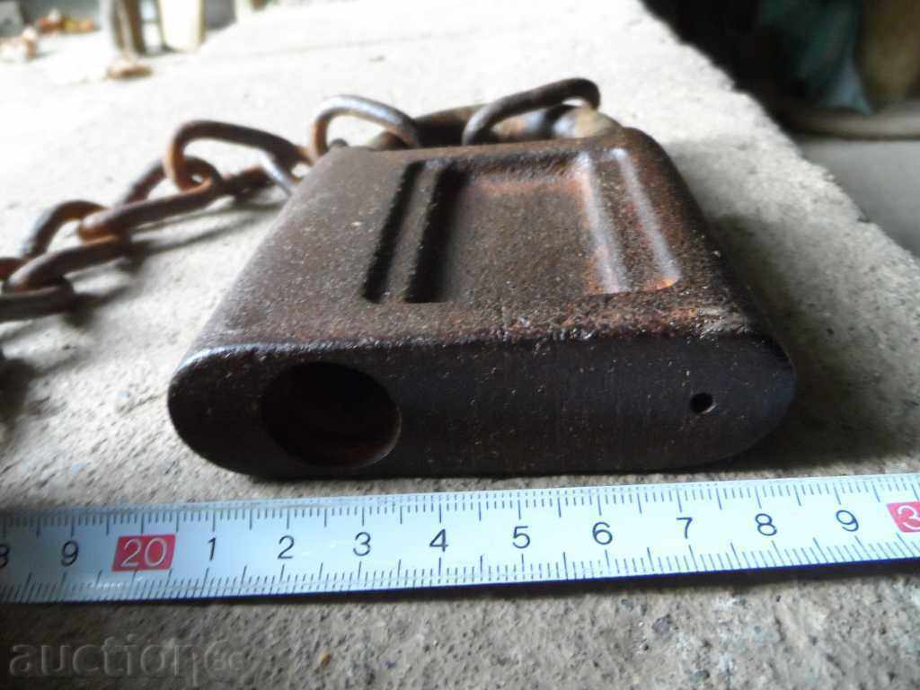 Delivery of BIG OLD PADLOCK