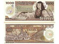 1000 Mexican pesos 1985