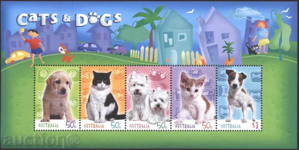 Καθαρίστε τα σκυλιά και τις γάτες μπλοκ 2004 από την Αυστραλία