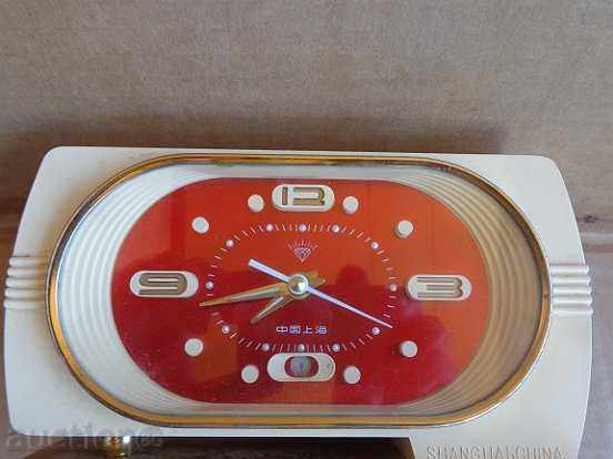 Auction  Chinese clock, alarm clock, WORK