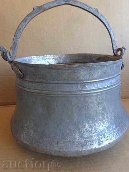 Tin boned, boiler, baker, copper pot with price 89.00 BGN | € 45.50 Tin boned, boiler, baker, copper pot with price 89.00 BGN | € 45.50