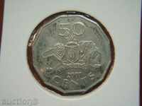 50 Cents 2001 Swaziland - Unc