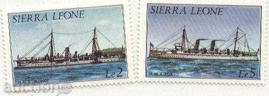 Чисти марки Кораби 1984  от  Сиера Леоне