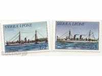 Чисти марки Кораби 1984  от  Сиера Леоне