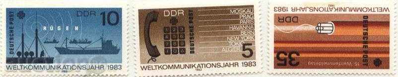 Чисти марки  Кораб Самолет 1993  от  Германия  // ГДР