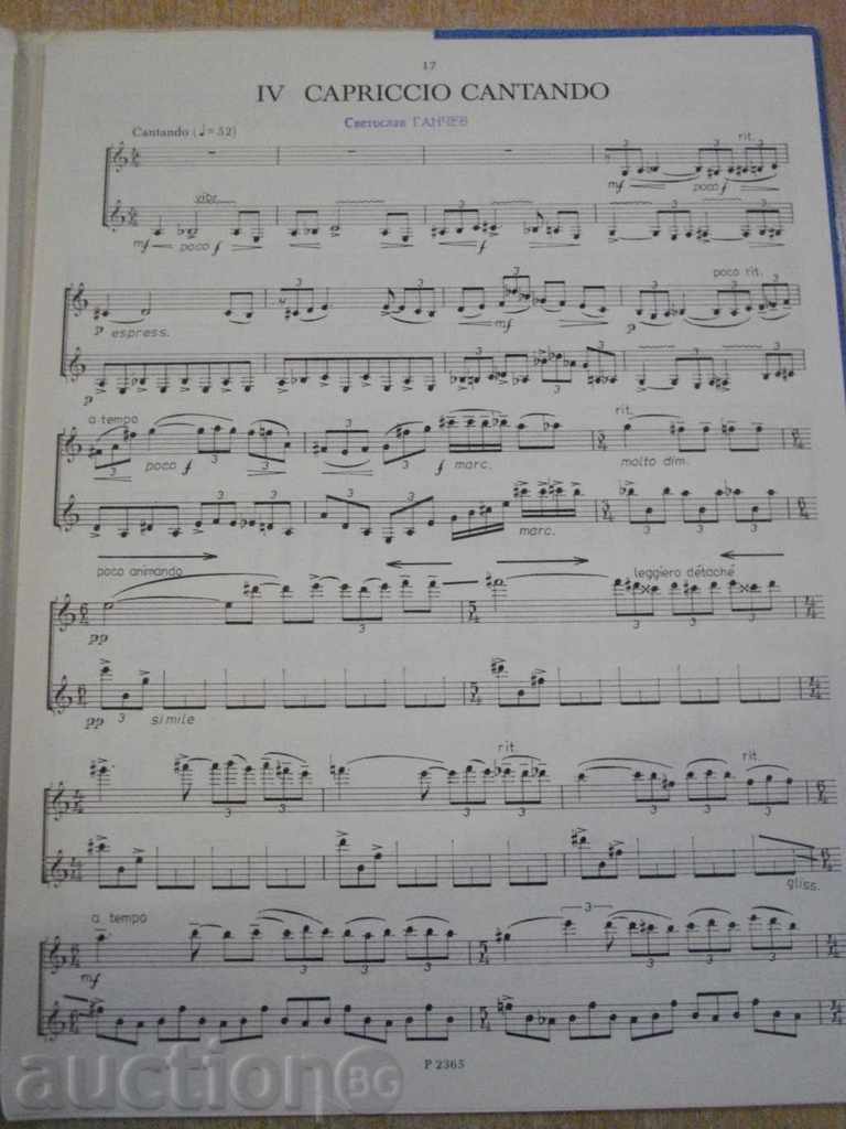 Book "CAPRICCI PER VIOLINO E CHITARRA-VÁCLAV KUČERA" -24p. - 5 Book "CAPRICCI PER VIOLINO E CHITARRA-VÁCLAV KUČERA" -24p. - 5