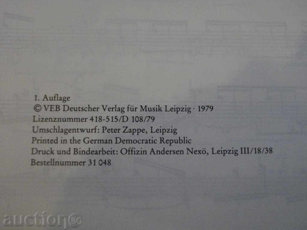 Book "Zeitgenössische Gitarrenmusik - Heft 1" - 50 pages - 6