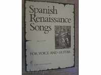 Book "Spanish Renaissance Songs for voice and guitar" -40p