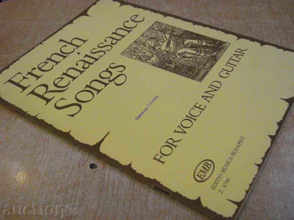 Book "French Renaissance Songs for voice and guitar" -28p - 7 Book "French Renaissance Songs for voice and guitar" -28p - 7