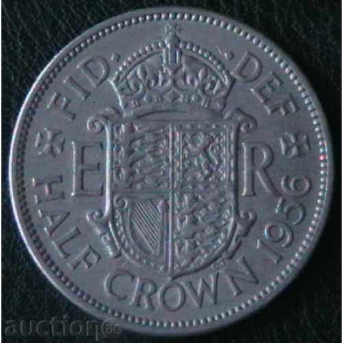 ½ crown 1956, UK