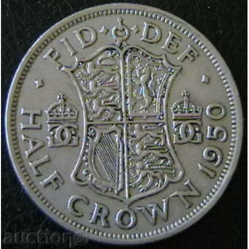 ½ krona 1950, United Kingdom
