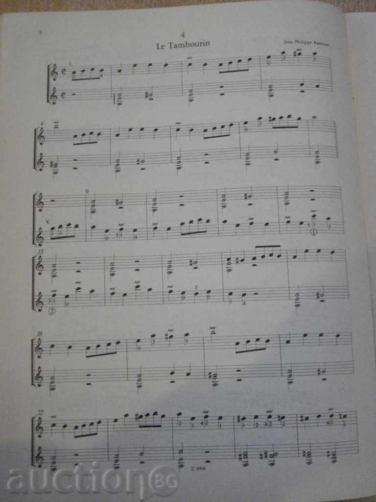 Delivery of Book "RÉGI FRANCIA MUZSIKA KÉT GITÁRRA-MOSÓCZI Miklós" -28pp Delivery of Book "RÉGI FRANCIA MUZSIKA KÉT GITÁRRA-MOSÓCZI Miklós" -28pp