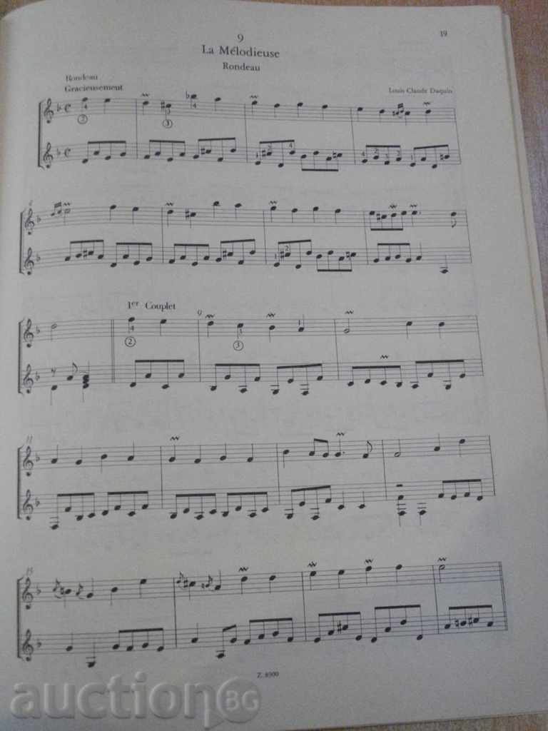 Book "RÉGI FRANCIA MUZSIKA KÉT GITÁRRA-MOSÓCZI Miklós" -28pp - 5 Book "RÉGI FRANCIA MUZSIKA KÉT GITÁRRA-MOSÓCZI Miklós" -28pp - 5