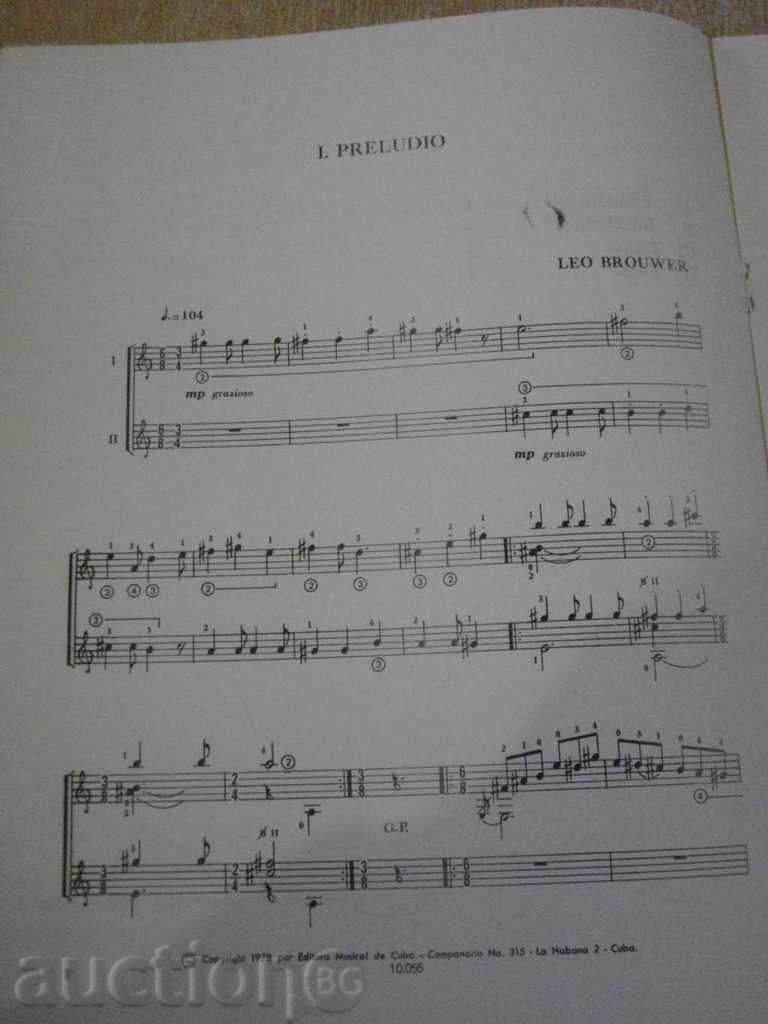 Delivery of Book "MUSICA INCIDENTAL CAMPESINA-DOS GUITARRAS-BROUWER" 9pp Delivery of Book "MUSICA INCIDENTAL CAMPESINA-DOS GUITARRAS-BROUWER" 9pp