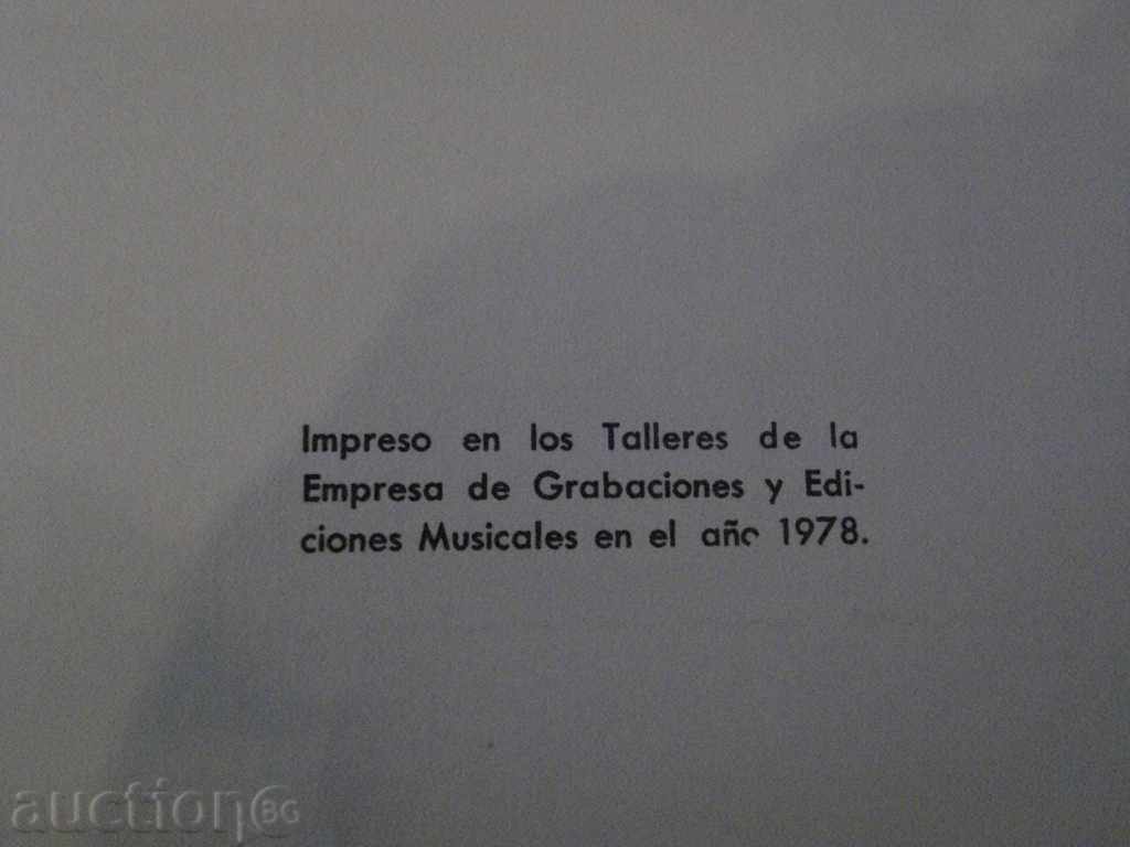 Book "MUSICA INCIDENTAL CAMPESINA-DOS GUITARRAS-BROUWER" 9pp - 6 Book "MUSICA INCIDENTAL CAMPESINA-DOS GUITARRAS-BROUWER" 9pp - 6