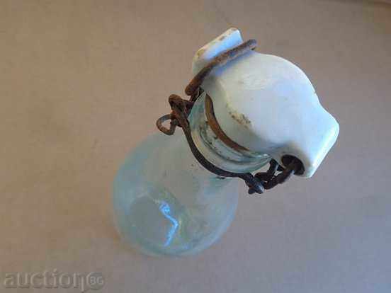 Auction An old bottle of carbonated water bottle Auction An old bottle of carbonated water bottle
