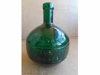 An old bottle of cognac Unicum bottle