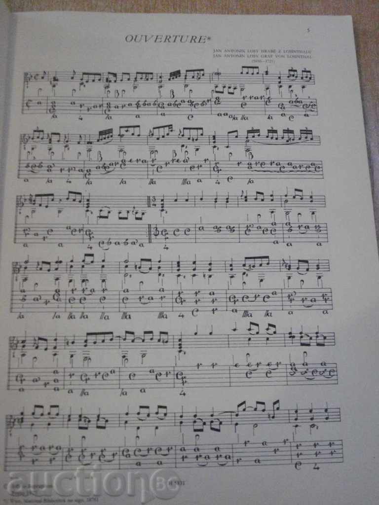 Auction Book "Z LOUTNOVÝCH TABULATUR ČESKÉHO BAROKA" - 112 p. Auction Book "Z LOUTNOVÝCH TABULATUR ČESKÉHO BAROKA" - 112 p.