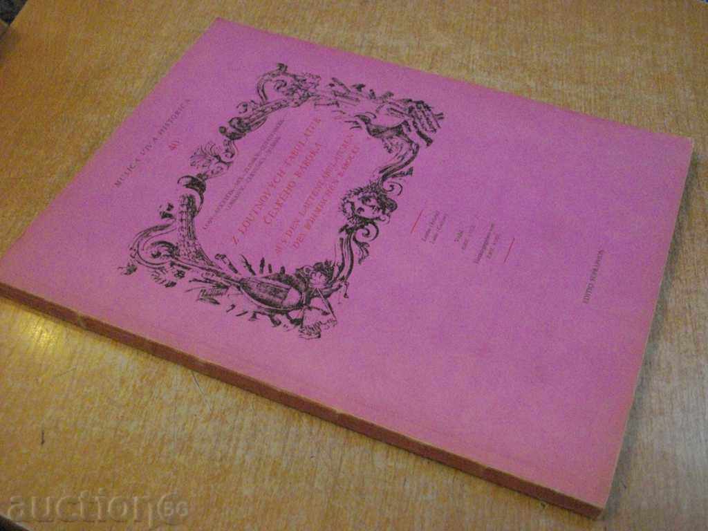 Book "Z LOUTNOVÝCH TABULATUR ČESKÉHO BAROKA" - 112 p. - 7 Book "Z LOUTNOVÝCH TABULATUR ČESKÉHO BAROKA" - 112 p. - 7