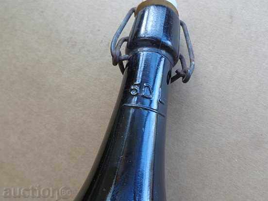 Old beer bottle, beer bottle with cork, LARGE 0.6 ML 1931 - 6 Old beer bottle, beer bottle with cork, LARGE 0.6 ML 1931 - 6