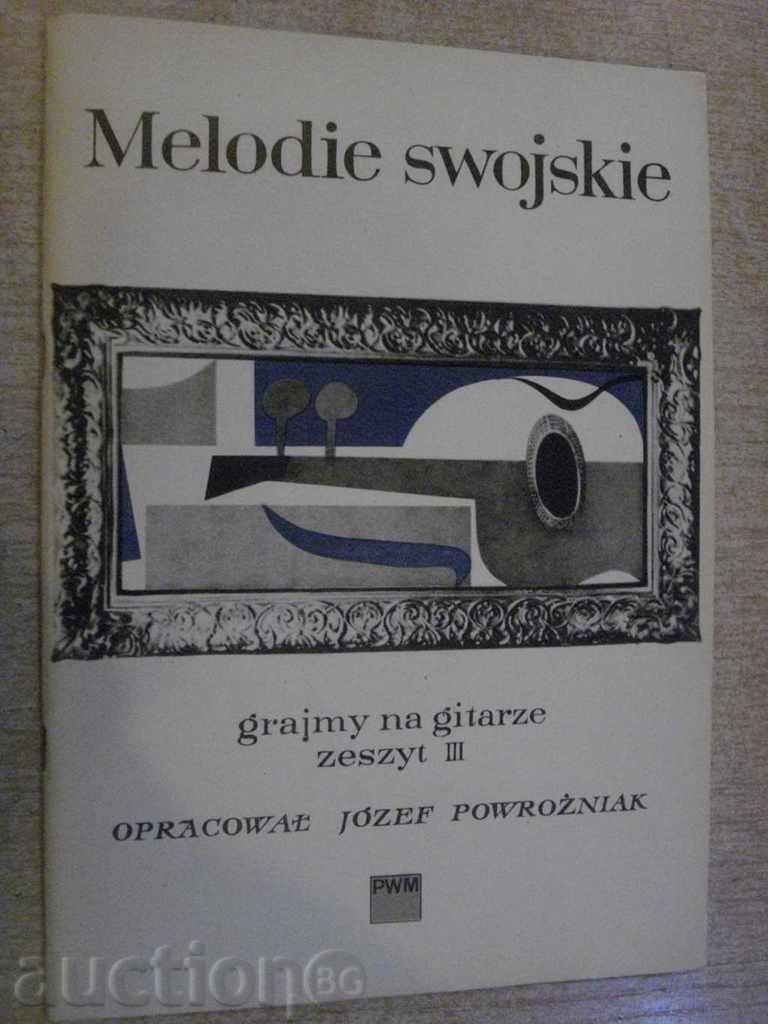 Βιβλίο "Melodie swojskie - zeszyt III" - 26 σ.