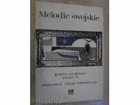The book "Melodie swojskie - zeszyt III" - 26 p.