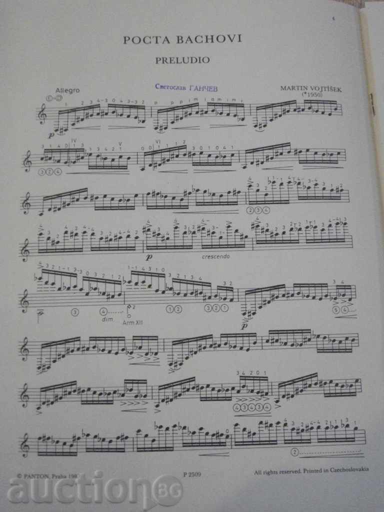 Delivery of Book "TŘI SKLADBY PRO KYTARU - MARTN VOJTÍŠEK" - 8 p. Delivery of Book "TŘI SKLADBY PRO KYTARU - MARTN VOJTÍŠEK" - 8 p.