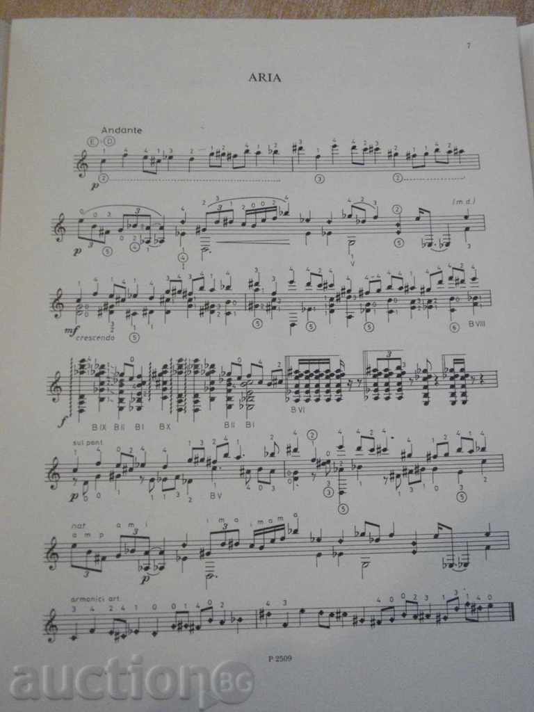 Book "TŘI SKLADBY PRO KYTARU - MARTN VOJTÍŠEK" - 8 p. - 5 Book "TŘI SKLADBY PRO KYTARU - MARTN VOJTÍŠEK" - 8 p. - 5