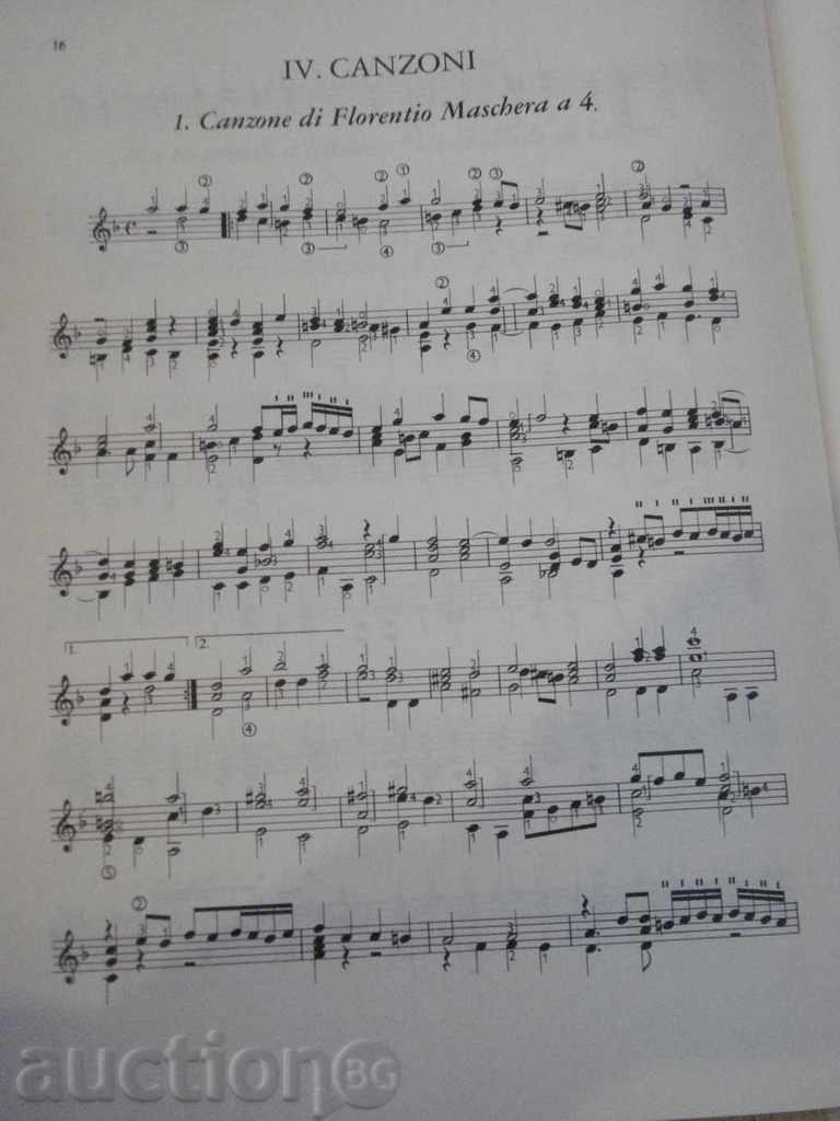 The book "SALTARELLI, CANZONI E FANTASIE per chitarra" - 24 p. - 5 The book "SALTARELLI, CANZONI E FANTASIE per chitarra" - 24 p. - 5