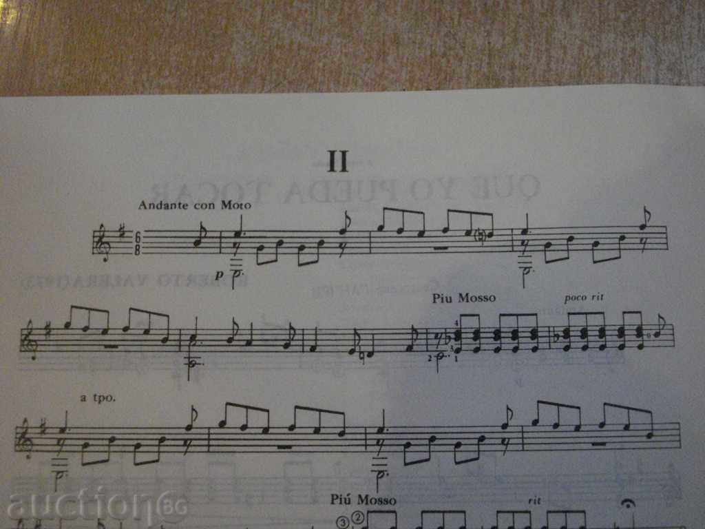 The book "QUE YO PUEDA TOCAR - Roberto Valera" - 2 p. - 5 The book "QUE YO PUEDA TOCAR - Roberto Valera" - 2 p. - 5