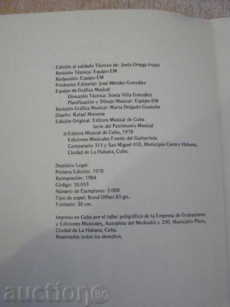 Auction Book "EL DIABLITO BAILA - Amadeo Roldán" - 2 p. Auction Book "EL DIABLITO BAILA - Amadeo Roldán" - 2 p.
