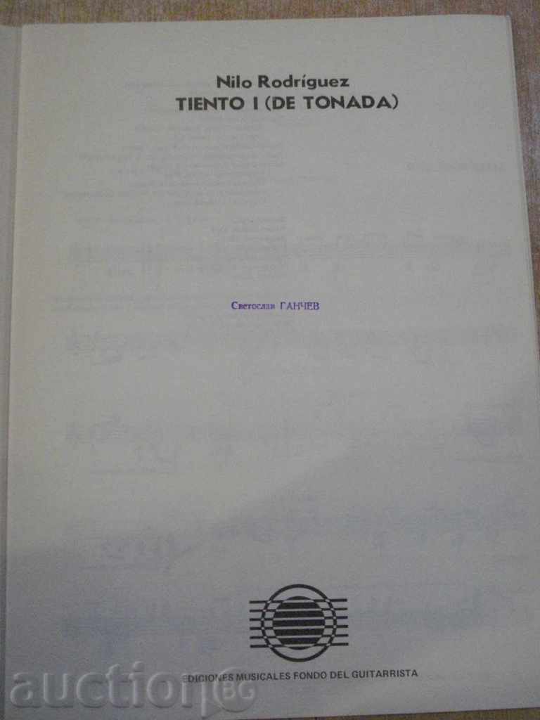 Βιβλίο "TIENTO Ι (DE TONADA) - Nilo Rodríguez" - 5 σελ. με τιμή 5.00 BGN | € 2.56 Βιβλίο "TIENTO Ι (DE TONADA) - Nilo Rodríguez" - 5 σελ. με τιμή 5.00 BGN | € 2.56
