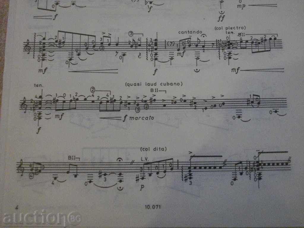 Βιβλίο "TIENTO Ι (DE TONADA) - Nilo Rodríguez" - 5 σελ. - 6 Βιβλίο "TIENTO Ι (DE TONADA) - Nilo Rodríguez" - 5 σελ. - 6