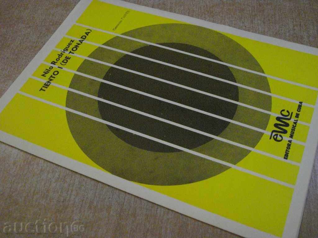 Βιβλίο "TIENTO Ι (DE TONADA) - Nilo Rodríguez" - 5 σελ. - 7 Βιβλίο "TIENTO Ι (DE TONADA) - Nilo Rodríguez" - 5 σελ. - 7