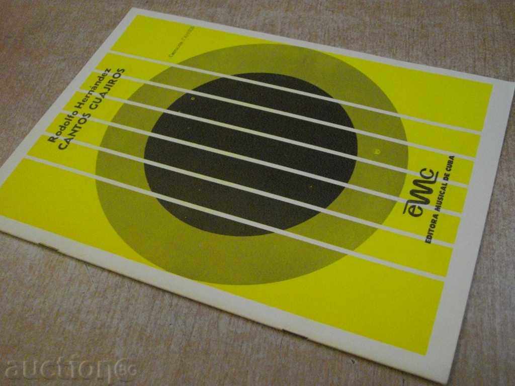 Book "CANTOS GUAJIROS - Rodolfo Hernández" - 9 p. - 7 Book "CANTOS GUAJIROS - Rodolfo Hernández" - 9 p. - 7