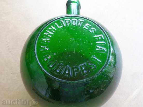 Παλιά ετικέτα γυάλινο μπουκάλι κονιάκ μάρκα μπουκάλι με τιμή 61.00 BGN | € 31.19